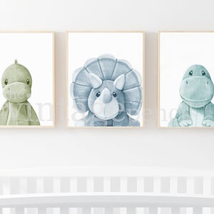 男の子用ウォールアート、恐竜プリントセット、恐竜スケッチ、恐竜の絵、赤ちゃん用恐竜保育園セット、恐竜キッズアート、恐竜の絵、