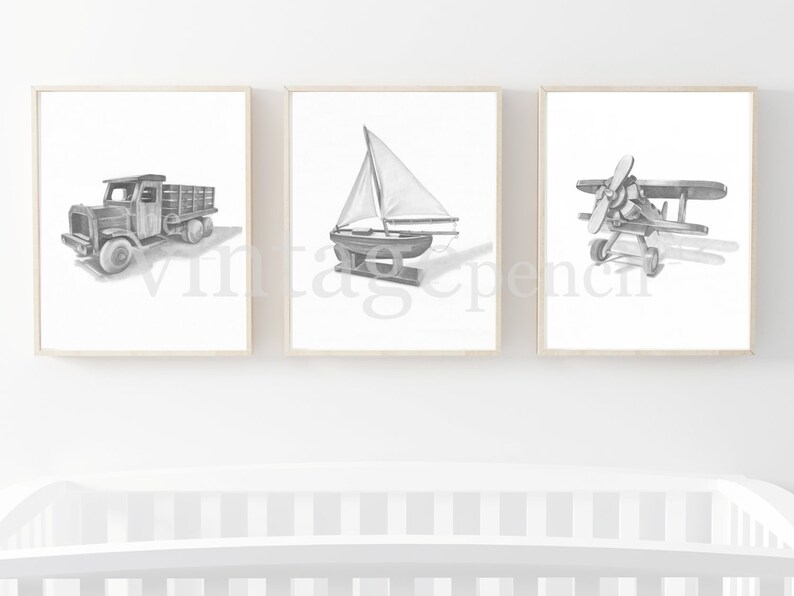 Boy Nursery Decor Nursery Art Boy Baby Boy Nursery Decor Etsy