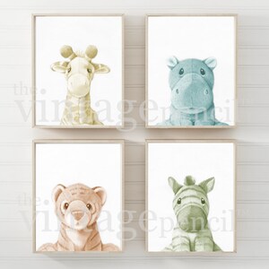 Childrens Nursery, Childrens Wall Art, Childrens Decor, Childrens Art Prints, Animal Drawings, Nursery Drawings, Nursery Art Prints, Animals