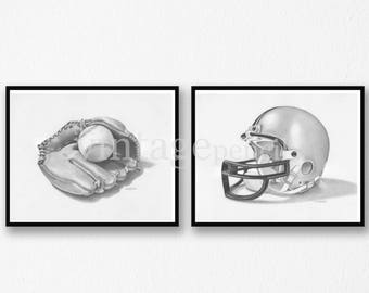 Sports Print, Sports Decor, Sports Wall Art, Teen Boy Wall Art, Boys Room Decor, Sports Nursery, Digital Sports Print, Football, Sports Gift