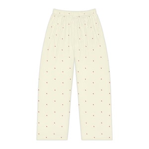 Cherry Lounge Pants | Aesthetic Pajamas, Cherries, Dainty, Gifts for Her, Coquette, Cottage Core, Lounge Wear, Trendy Pants, Gift
