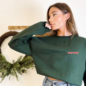 Stay Tendy Sweatshirt | Aesthetic Sweatshirt, Cute Sweatshirt, Fall, Cozy, Trendy Sweater, Tenderness, Mental Health, Self Love, Gifts