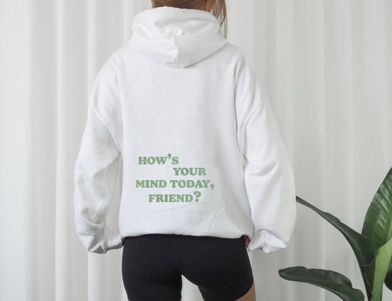 Tik tok hotsell hoodie white
