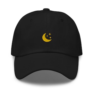 Maan en sterren hoed | Esthetisch, hoed, coole hoed, maan, sterren, hemelse, schattige hoed, cadeaus voor haar, trendy hoed