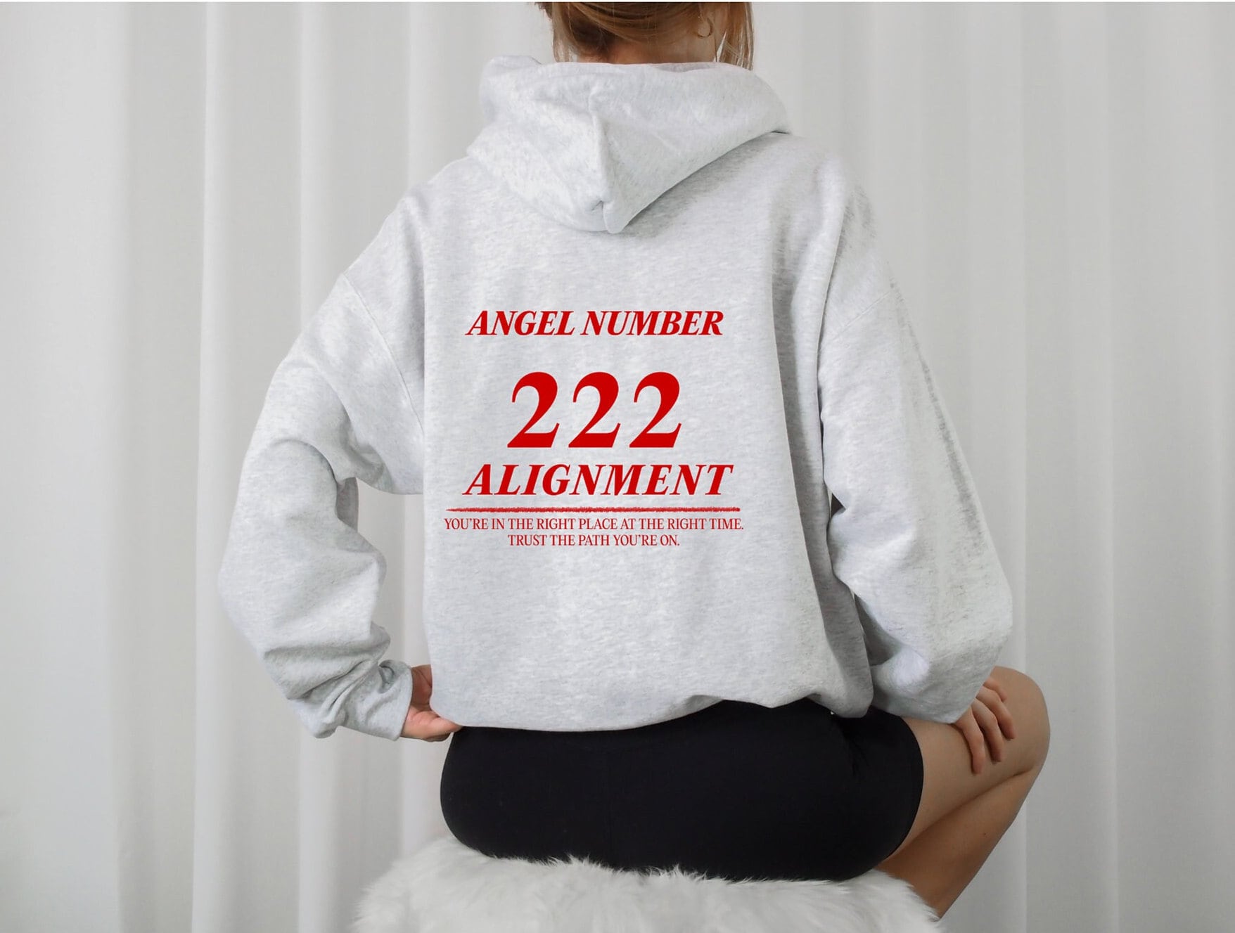 Angel Number 222 Hoodie | Angel Numbers- Tiktok Hoodie