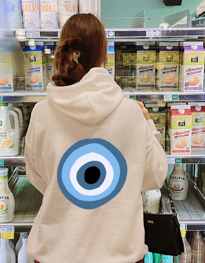 Yellow Evil Eye Hoodie