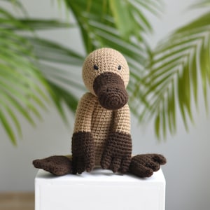 Crochet Platypus Stuffed Animal: Handmade Plush Toy Gift