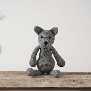 French Bulldog Amigurumi Animal Crochet Stuffed Dog Kid Plush Toy High Quality Custom Color image 1