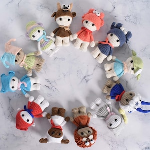 Amigurumi Horoscope Astrology Zodiac Doll Crochet Stuffed Handmade Toy | Custom Color