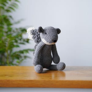 Amigurumi Squirrel Stuffed Animal - Squirrel Crochet Toy - Finished Squirrel Gift