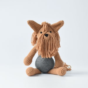 Handmade Crochet Yorkshire Terrier: Dog Lover Gift