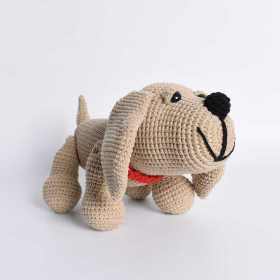 stuffed basset hound