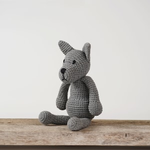 French Bulldog Amigurumi Animal Crochet Stuffed Dog Kid Plush Toy High Quality Custom Color image 2