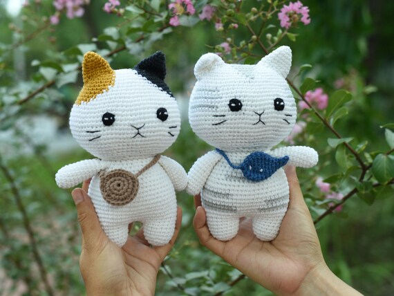 Crochet Kitten Stuffed Animal: Handmade Yarn Art Cat