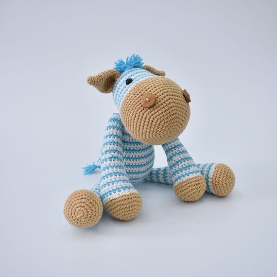 stripy horse toy