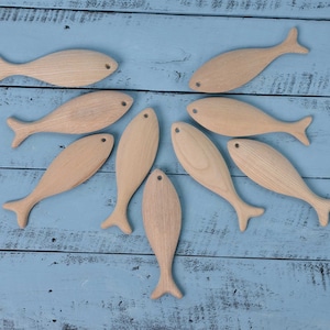 Small Wooden Fish 