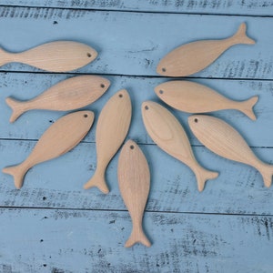 Small Wooden Fish 