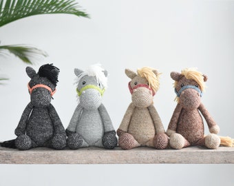 Horse Crochet Animals - Special Horse Crochet Collection - Horse Amigurumi Gift - Finished Horse Toy