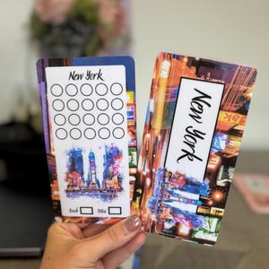 Tracker e inserto per la sfida di risparmio di New York, il tracker è bifacciale