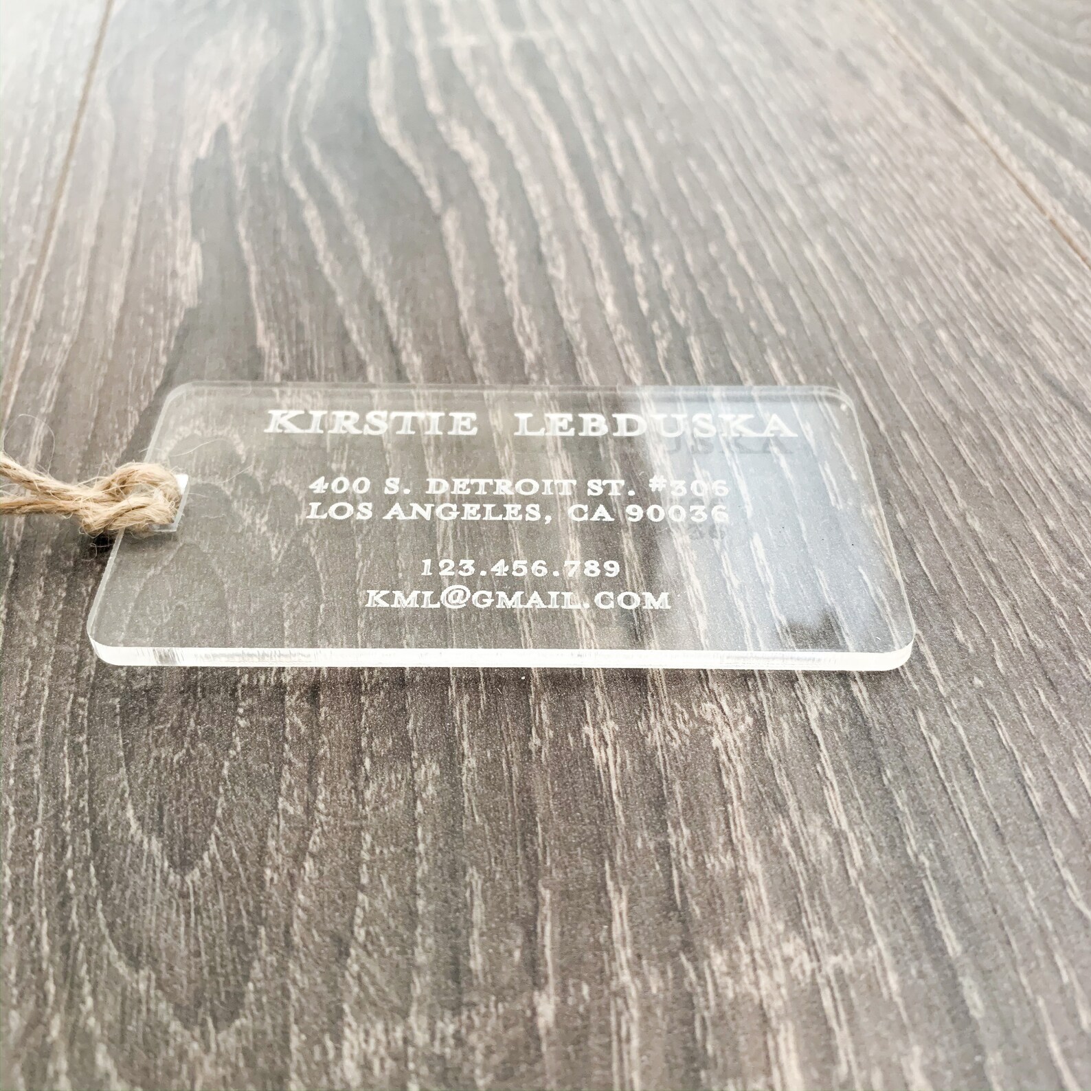 Custom Engraved Luggage Tag Acrylic Luggage Name Tag World Etsy