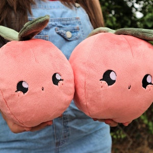 Peach fruit plush discount