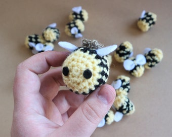 Crochet Honey Bee: Amigurumi Plush Toy, Bug Lover Gift