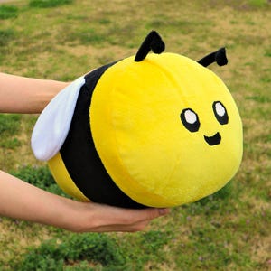 Handmade Bumblebee Plush - Cute Honey Bee Stuffed Animal