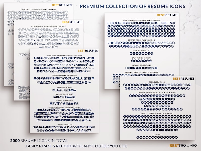 Clean Modern Executive Resume Template 2026, Business CEO Resume Template, CFO Resume Templates Word, CV Template Professional, 1, 2 Page image 9