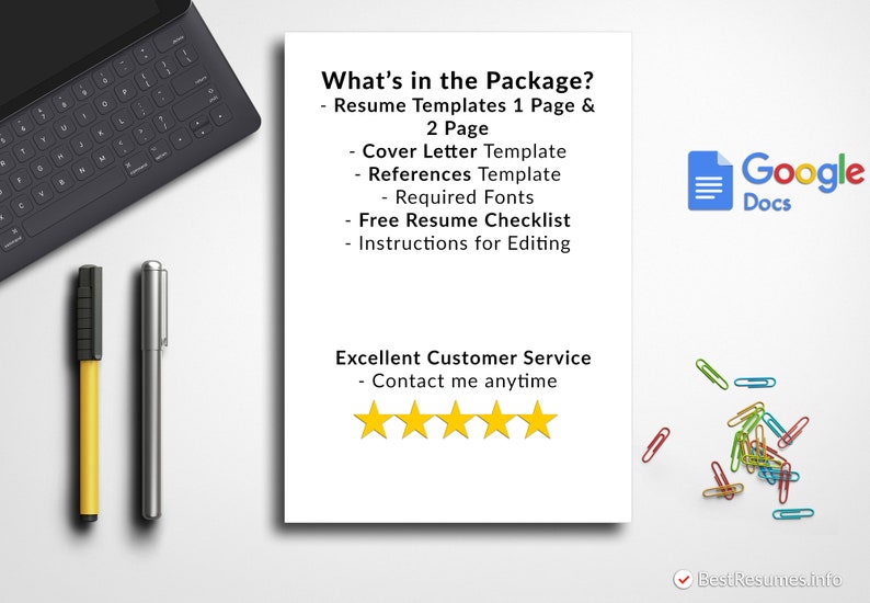 Resume Template Professional Resume Template Instant Download Modern Resume Template CV Template CV Design Resume Template Google Docs