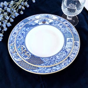 Hutschenreuther Blue Floral China - Etsy