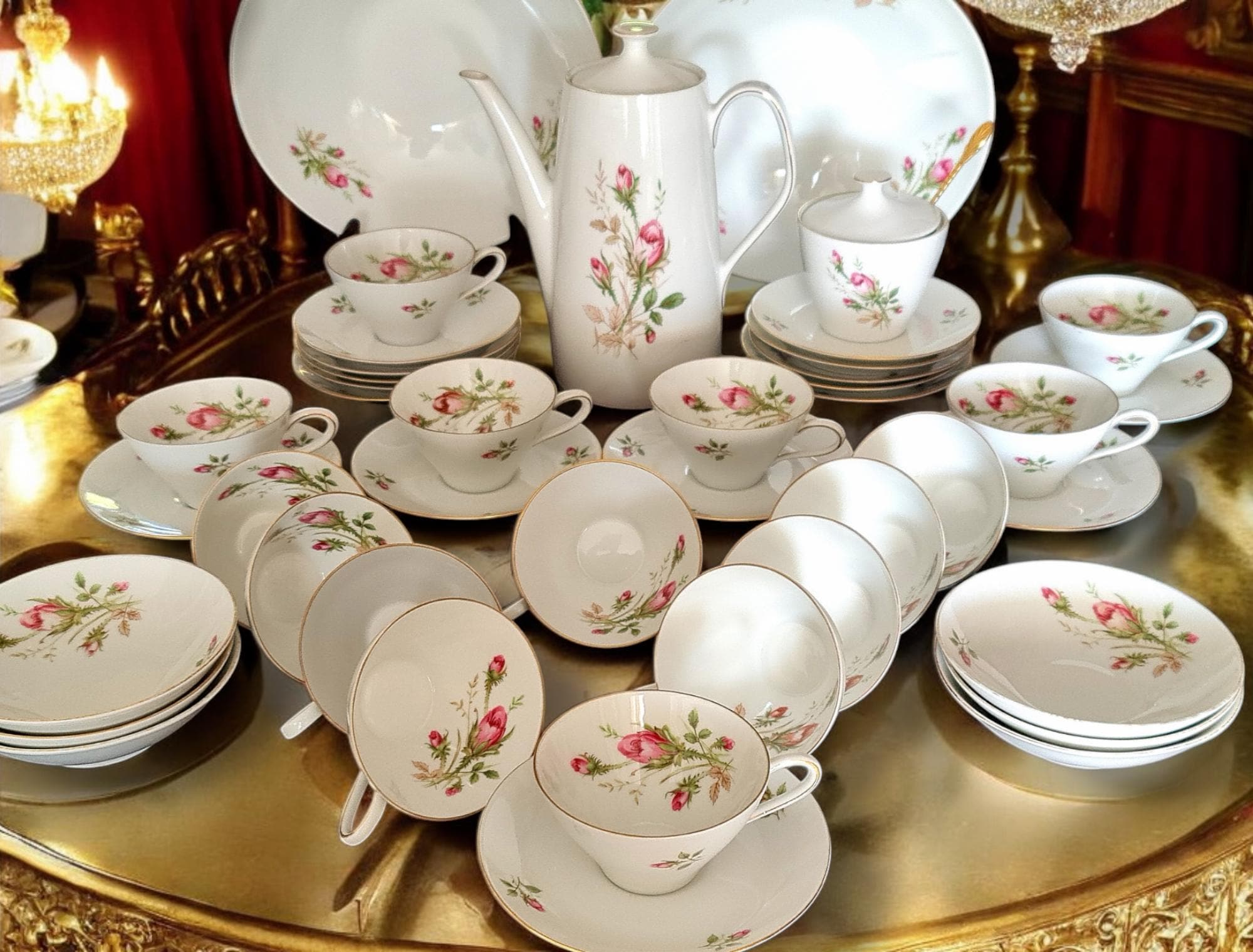 Tea Service Pink - Etsy