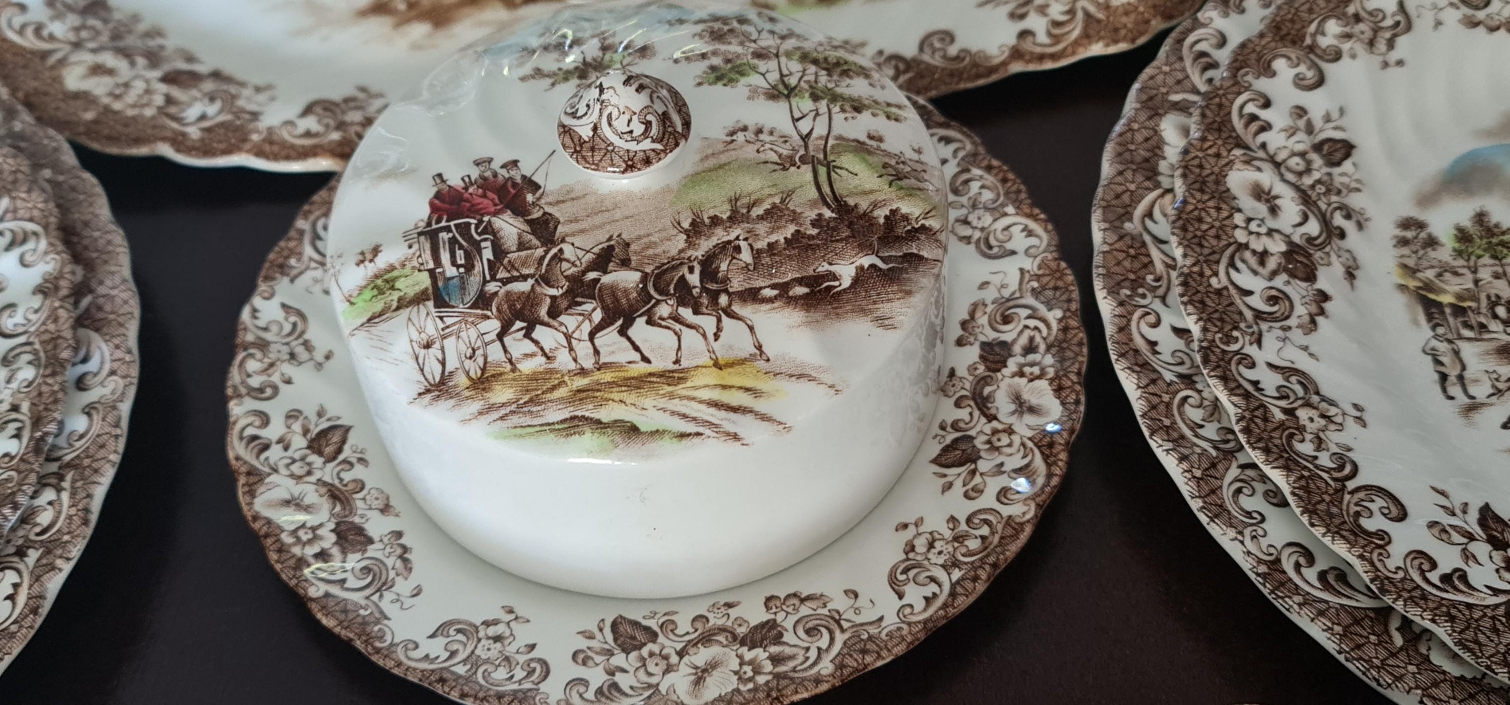 イギリスの骨董　コーチャセット 中古】Walker & Hall（ウォーカー＆ホール）家庭用3点ティー