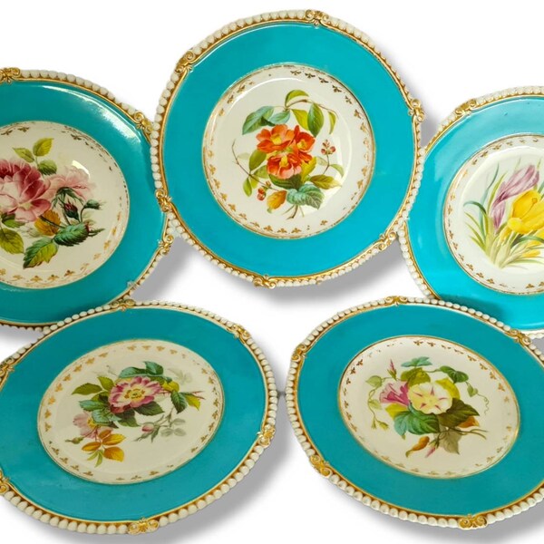 Antique China Plates Etsy