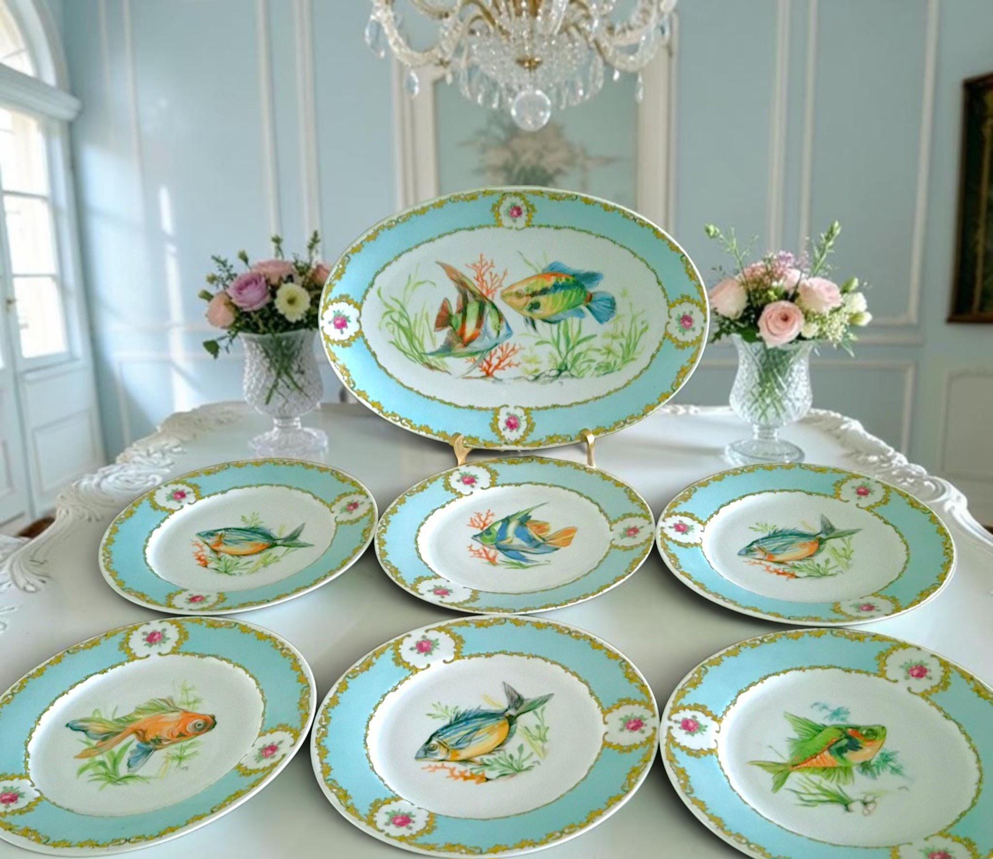 Fish Themed Dinnerware - Etsy
