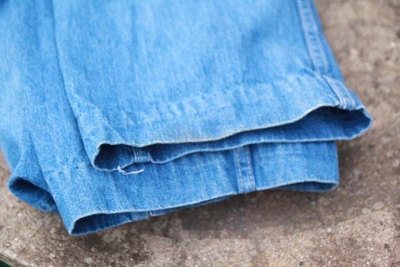 70's Osh Kosh blue denim overalls - image 9