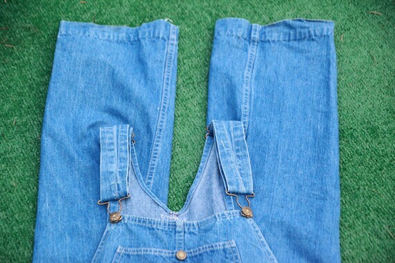 70's Osh Kosh blue denim overalls - image 10