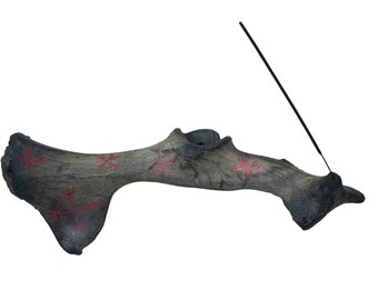 Elk Hip Bone Protection Incense Holder