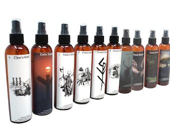 Altar Spray – 8oz Ritual Mist for Cleansing, Consecration & Norse Deity Work