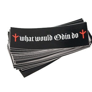 what would odin do sticker