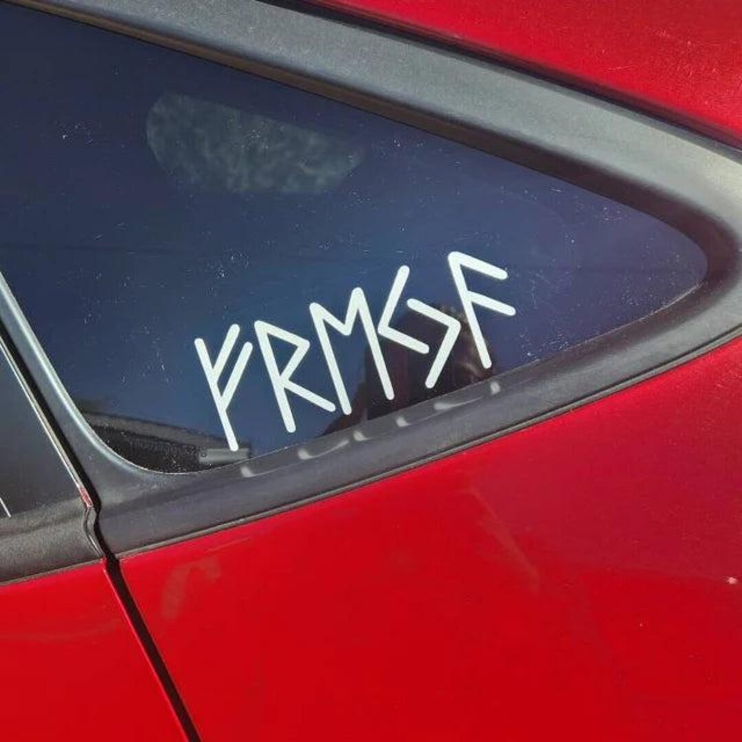 Freya Rune Decal - Etsy