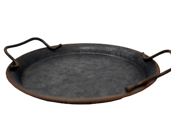 Iron Offering Tray – 8 Inch