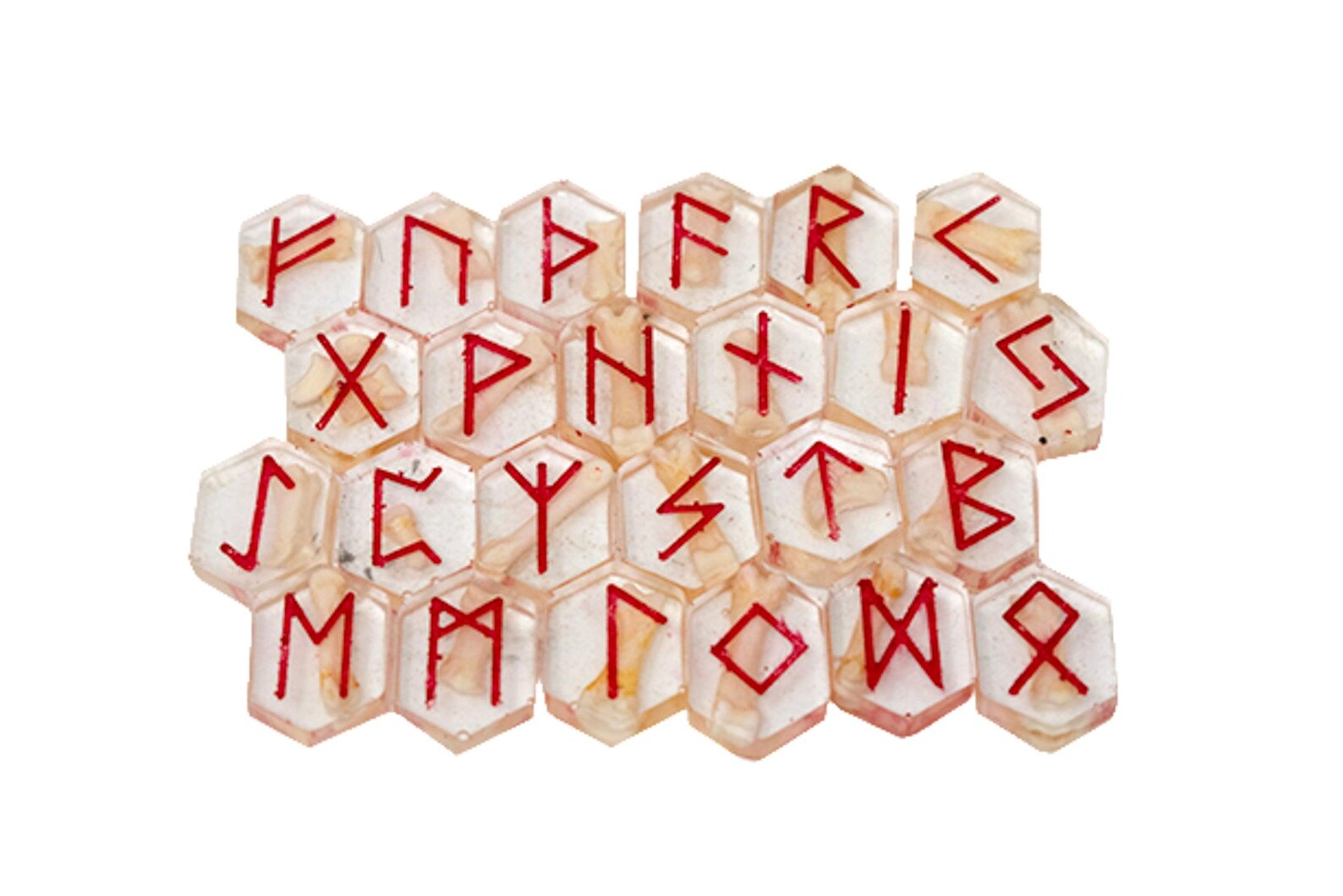 Bone Elder Futhark Rune Set - Etsy
