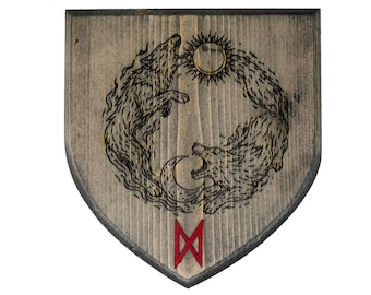 Hati & Sköll Wall Hanger