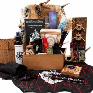 Pagan Mystery Package – Norse Ritual Tools & Offerings Box