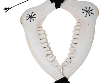 Elk Jawbone Helm of Awe Wind Chime