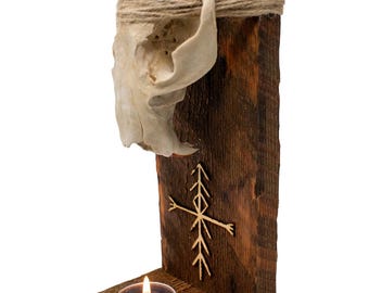 Beaver Skull Home Protection & Warding Altar
