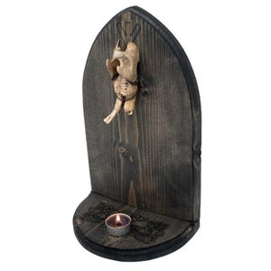 Altar for protection - with beaver jawbone