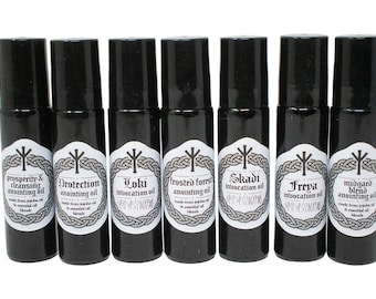 10ml Norse pagan anointing oils – blends for witchcraft & spiritual work