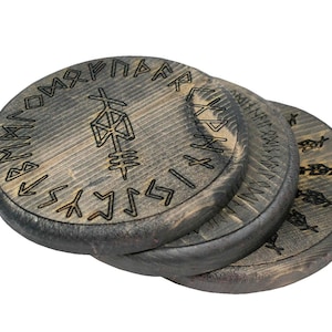 Odin bindrune circle incense dish