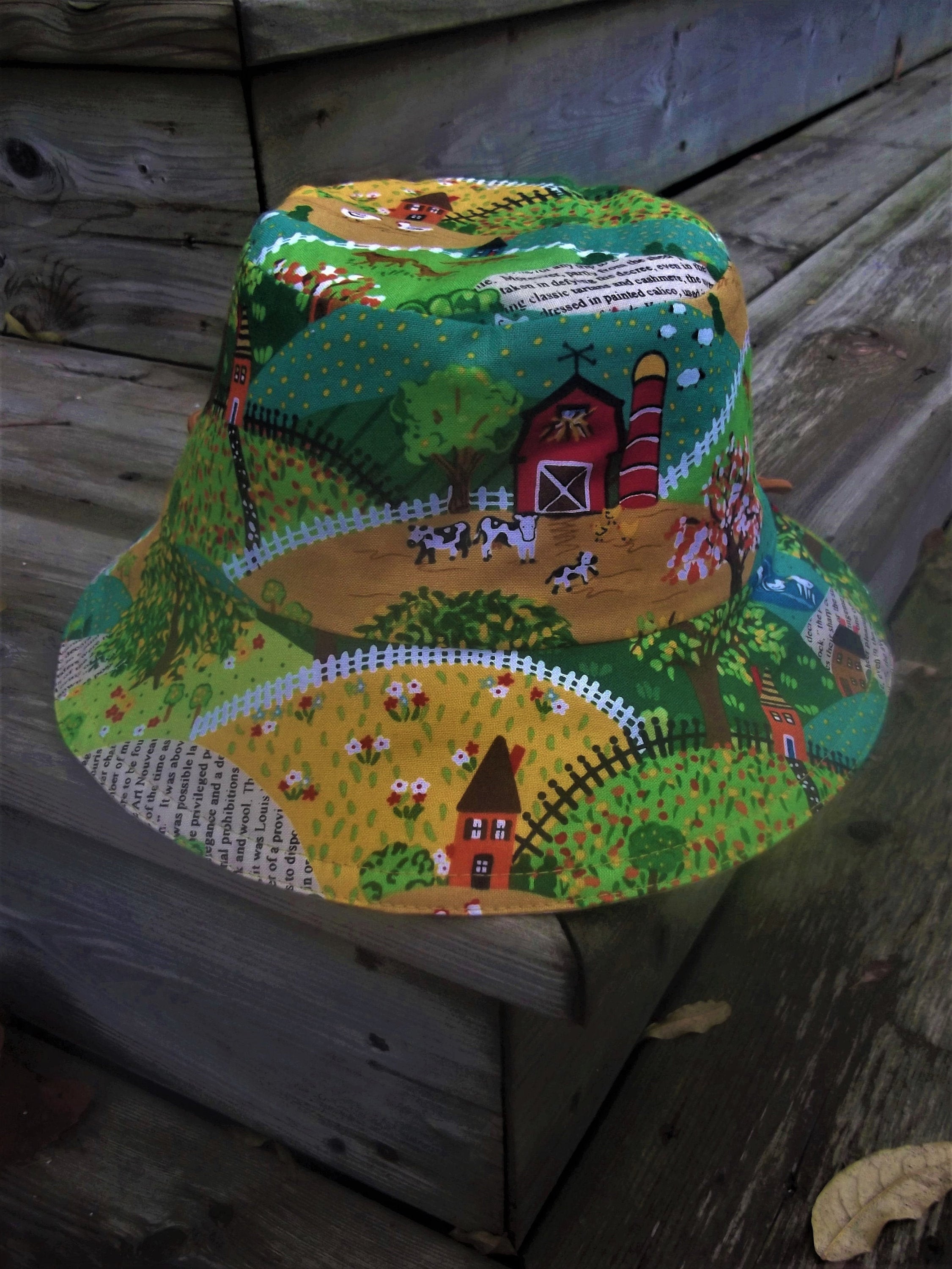 Down on the Farm Child's Bucket Hat Various - Etsy